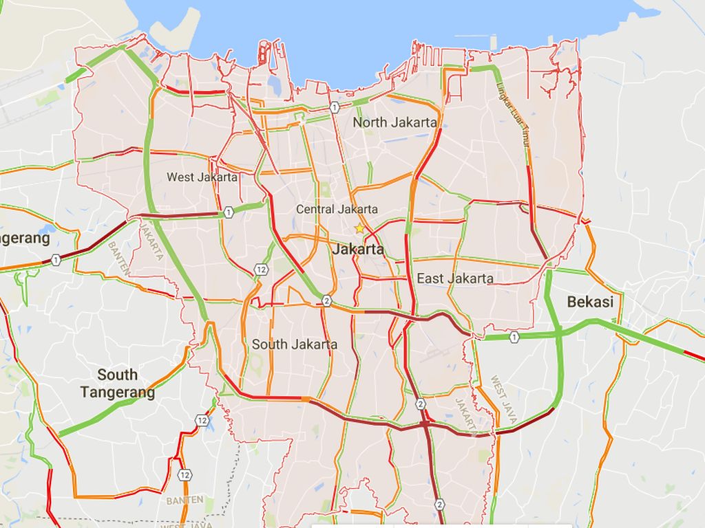 Lalu Lintas Jakarta Menggila Pagi Ini Lalu Lintas Jakarta Menggila Pagi Ini