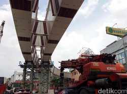 Proyek LRT Dikebut, Konstruksi Rampung Februari 2018