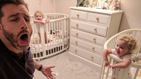 Bikin Ngakak, Aksi Kocak Ayah Bersama Putri-putrinya