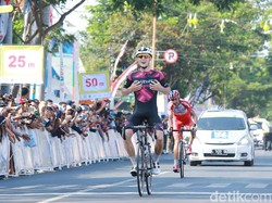Pebalap Asing Kuasai Etape Dua ITdBI 2017