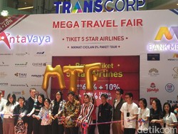 Mega Travel Fair Jakarta Resmi Dibuka, Ayo Hunting Tiket Liburan!