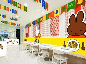 Intip Aneka Menu Bertema Kelinci Miffy yang Lucu di Kafe Ini