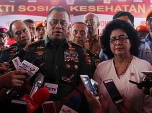 Panglima TNI Gatot Nurmantyo  Buka Baksos Kesehatan TNI