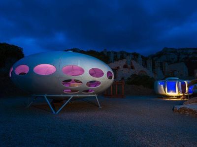 Foto: Rumah-rumah UFO di Prancis