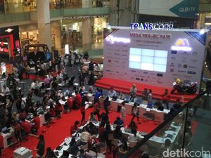 Sejak Pagi Pengunjung Serbu Mega Travel Fair Jakarta Sejak Pagi Pengunjung Serbu Mega Travel Fair Jakarta