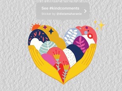 Indonesia Bangga! Stiker Diela Maharani Kini Ada di Instagram