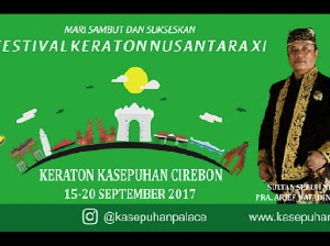 Cirebon Jadi Tuan Rumah Festival Keraton Nusantara XI