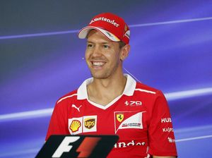 Vettel Sudah Move On dari Insiden Tabrakan di Singapura Vettel Sudah Move On dari Insiden Tabrakan di Singapura