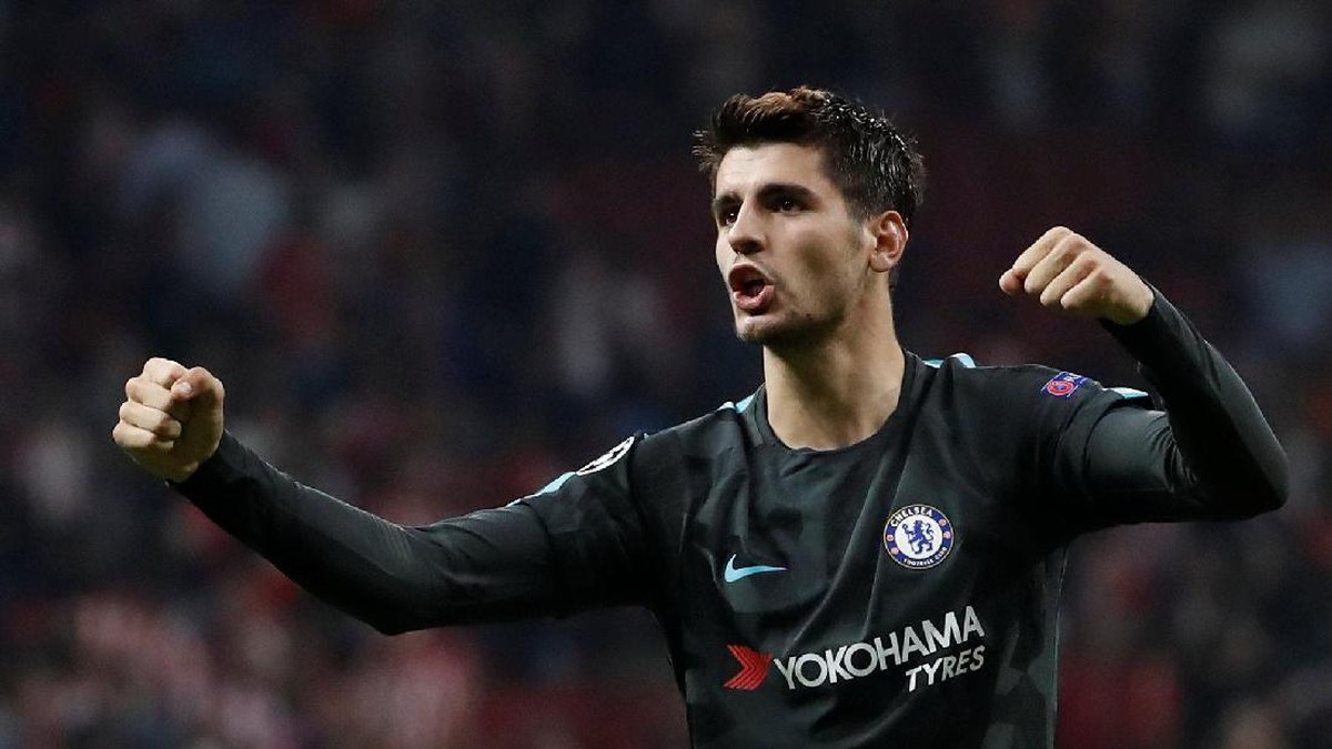 Alvaro Morata semakin tajam bersama Chelsea musim ini (Paul Hanna/Reuters)