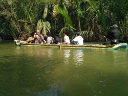 Cantiknya Sungai Amazon di Ujung Kulon