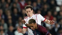 Bermain di Parc des Princes, Kamis (28/9/2017) dinihari WIB, PSG membuat Bayern tak berdaya di hampir sepanjang laga. Benoit Tessier/Reuters.