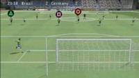 Meski mengalami perbaikan dalam beberapa hal (salah satunya yang paling signifikan adalah perayaan gol), FIFA 2000 dianggap mengecewakan terkait detail grafis wajah pemain.  (Youtube)