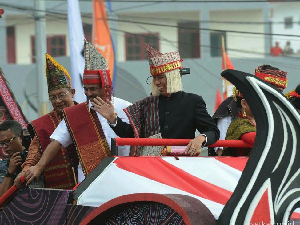 Makna di Balik Kereta Pancasila Karnaval Kemerdekaan RI ke-72