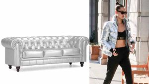 8 Momen Fashion Bella Hadid yang Disulap Jadi Furnitur