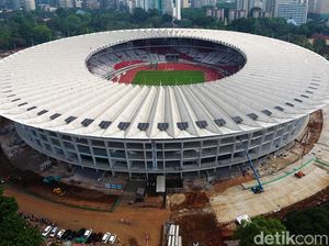 Melihat dari Langit Stadion Utama GBK dan Gemerlap Kecanggihannya