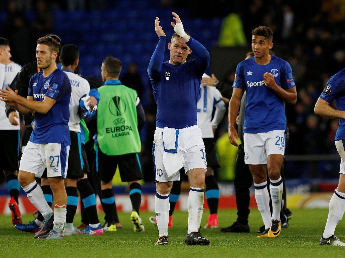Pemain Everton, Wayne Rooney (Foto: Craig Brough/Reuters)