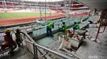 Dikejar Asian Games 2018, Begini Penampakan Terkini Stadion Utama GBK
