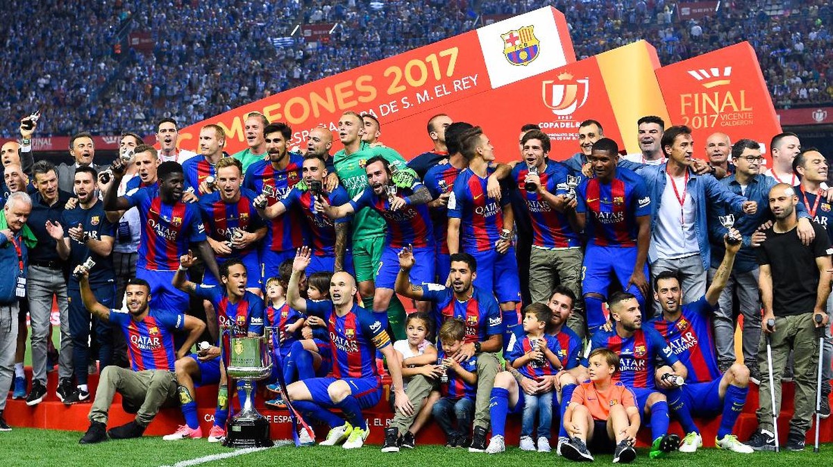 Barcelona adalah juara bertahan Copa del Rey (David Ramos/Getty Images)