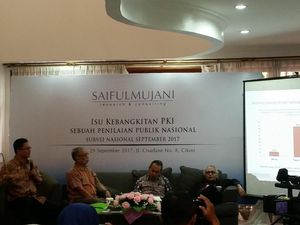 Survei SMRC: Mayoritas Masyarakat Tak Setuju Isu PKI Bangkit Lagi