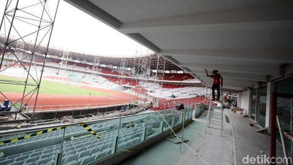 Dikejar Asian Games 2018, Begini Penampakan Terkini Stadion Utama GBK