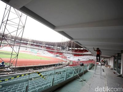 Dikejar Asian Games 2018, Begini Penampakan Terkini Stadion Utama GBK
