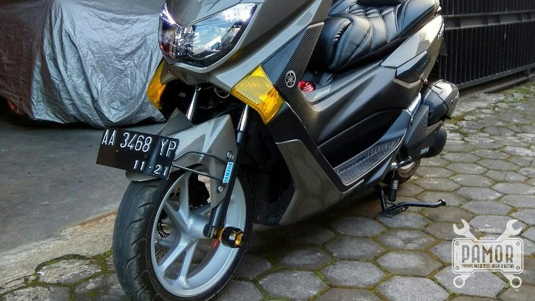 Yamaha NMAX modifikasi, Foto: Lambang