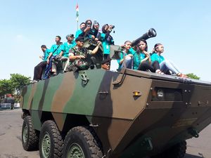 Ratusan Pelajar SMP Ikuti Pendidikan Karakter di Kodam V/Brawijaya