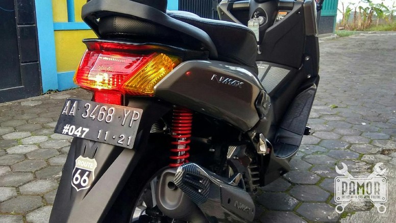 Yamaha NMAX modifikasi, Foto: Lambang