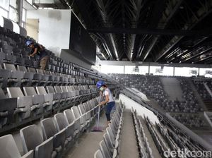 Mau Tak Mau, Basket Terima Pintu Pendek Istora untuk Test Event Mau Tak Mau, Basket Terima Pintu Pendek Istora untuk Test Event