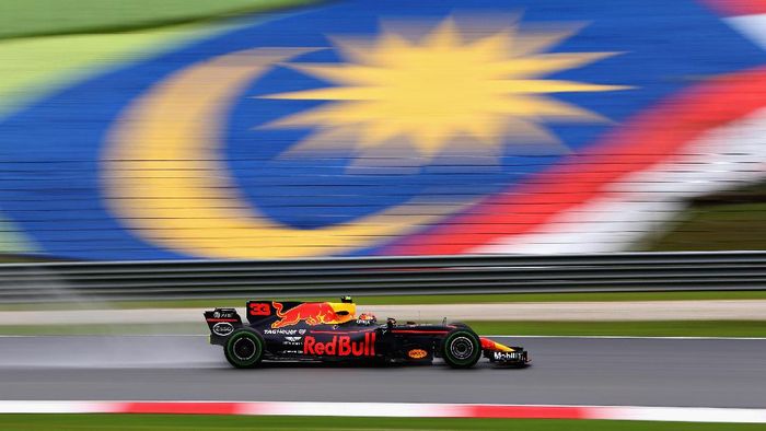 Pebalap Red Bull Max Verstappen tercepat di sesi FP1 GP Malaysia (Mark Thompson/Getty Images)