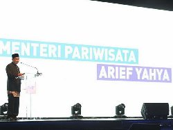 Pidato Menpar di Rakornas Pariwisata Dipuji Ribuan Audiensi