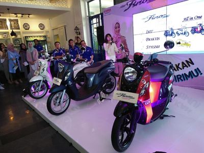 Yamaha Fino Baru, Pakai Ban Lebih Lebar dan Tubeless