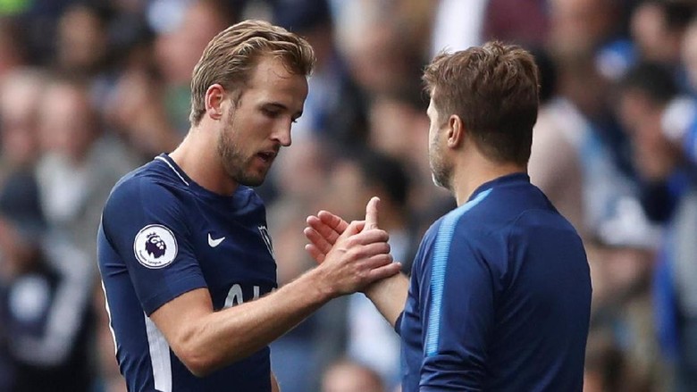 Pochettino Tak Mau Bandingkan Kane dengan Ronaldo dan Messi