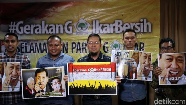 GMPG Desak Golkar Gelar Pleno Copot Novanto