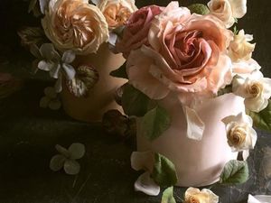 Cantik Banget! Cake Bunga Mawar Ini Persis Mawar Sungguhan