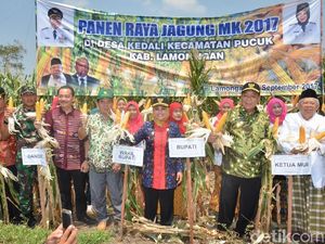 Hadiri Panen Raya di Lamongan, Ketua MUI Dukung Pemberdayaan Umat