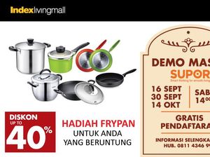 Aksesori Rumah Serba Rp 999 Ribu di Index Living Mall