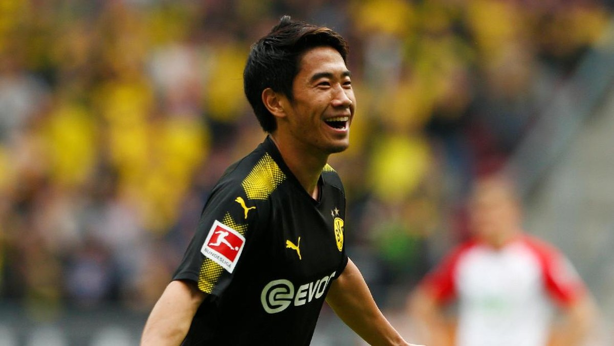 Shiji Kagawa meninggalkan Borussia Dortmund untuk bergabung klub divisi dua LaLiga, Real Zaragoza. Foto: Michaela Rehle/Reuters