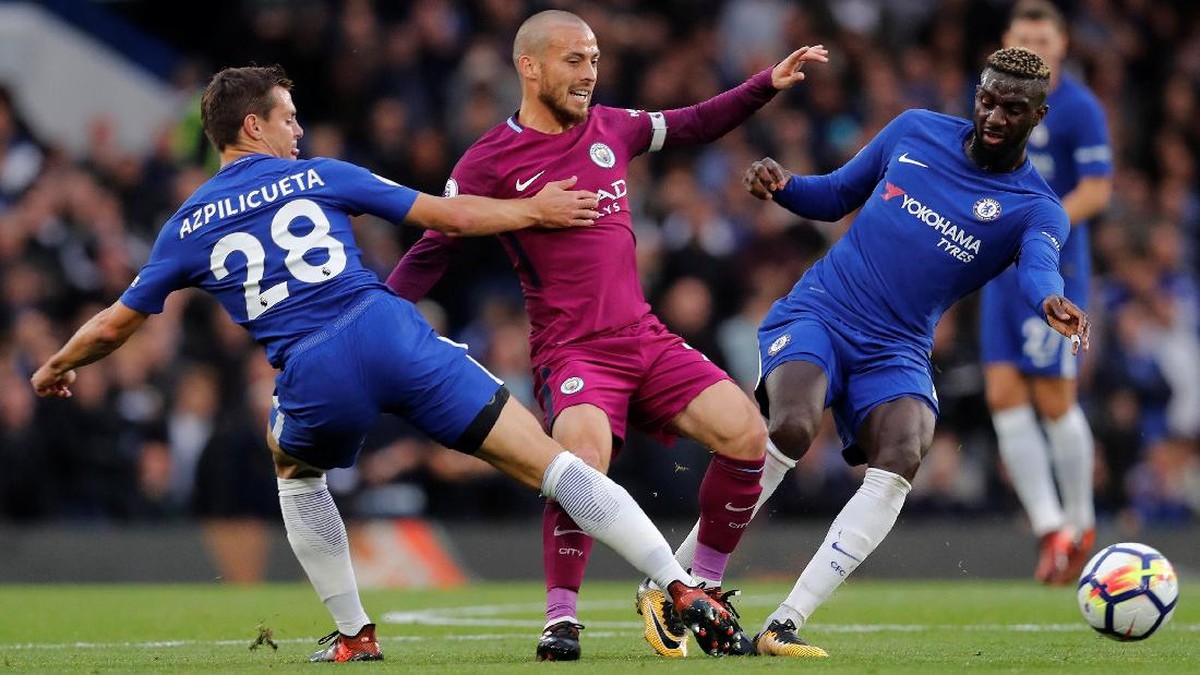 Manchester City saat menaklukkan Chelsea 1-0 di Stamford Bridge, September lalu. (Foto: Eddie Keogh/Reuters)