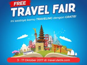 Free Travel Fair: Saatnya Kamu Liburan Gratis