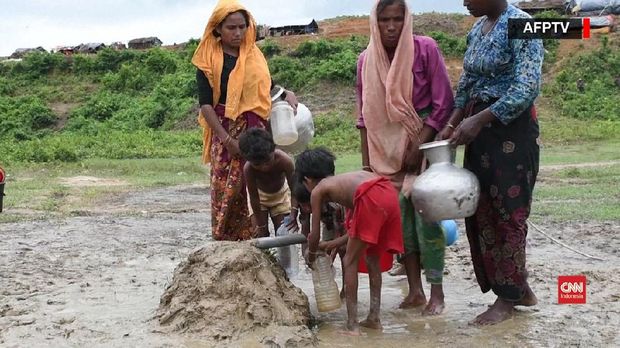 Nasib pengungsi Rohingya masih tidak menentu.