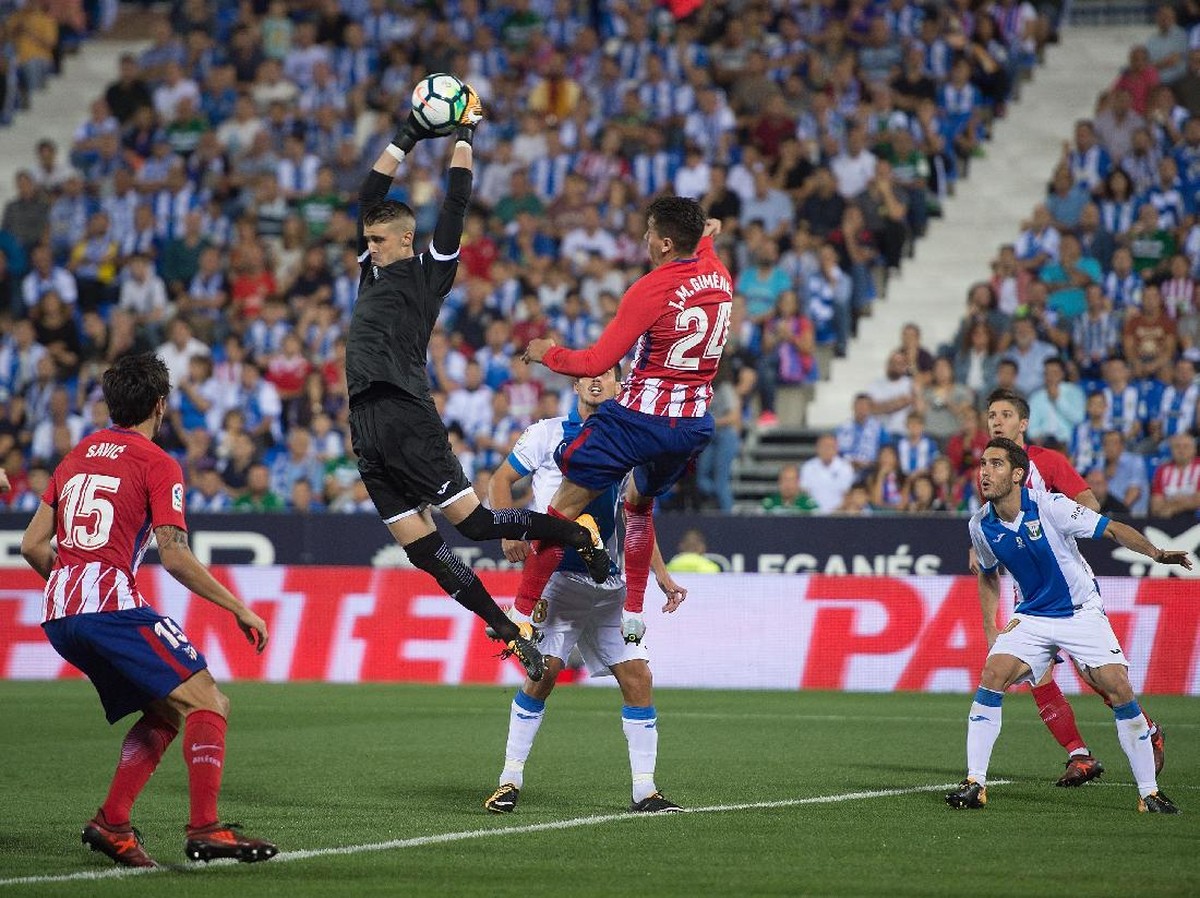 Atletico Madrid tertahan di kandang Leganes 0-0. Foto: Denis Doyle/Getty Images
