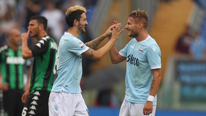 Lazio Gilas Sassuolo 6-1