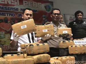 Jaringan 252 Kg Ganja Jeruk Dikendalikan Napi di Lapas