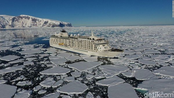 Megahnya Kapal Ini Seperti Kota Besar yang Terapung-apung