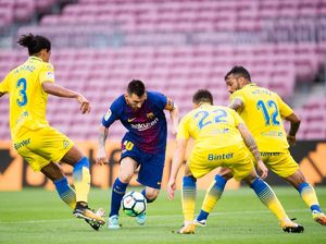 Main Tanpa Penonton, Barcelona Gasak Las Palmas 3-0