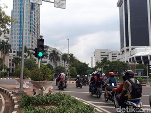 CCTV Bersuara yang Tegur Pelanggar Lalin Ada di Thamrin, Jakpus CCTV Bersuara yang Tegur Pelanggar Lalin Ada di Thamrin, Jakpus
