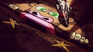 Foto: Mural Lucu di Jalanan Brasil