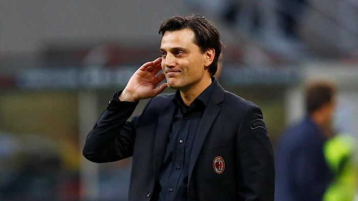 Pelatih AC Milan, Vincenzo Montella (Foto: Stefano Rellandini/ Reuters) Pelatih AC Milan, Vincenzo Montella (Foto: Stefano Rellandini/ Reuters)