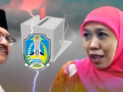 Jejak Pakde Karwo dan Khofifah, Dulu Seteru Kini Bersatu